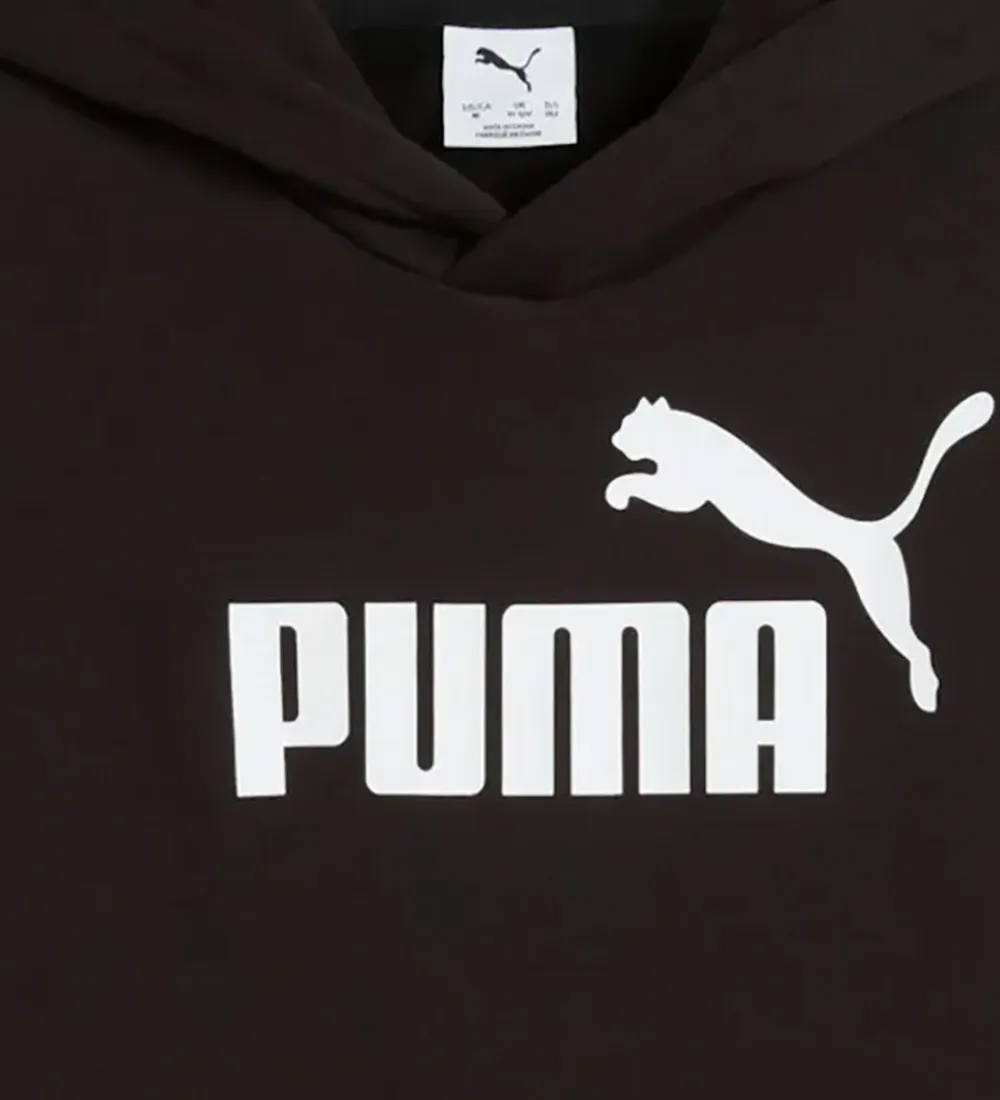 Hættetrøje - Sort m. Hvid|Puma Clearance