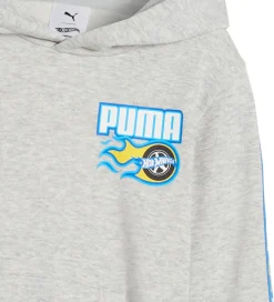 x Hot Wheels Hættetrøje - Gråmeleret m. Blå|Puma Sale