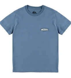 T-shirt - Evo Border Lines - China Blue|Quiksilver Best