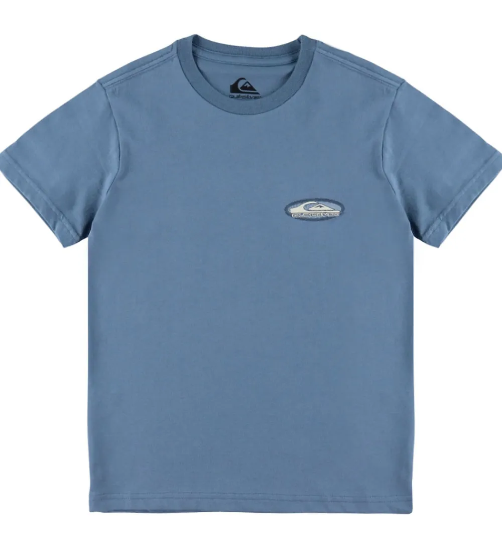 T-shirt - Evo Border Lines - China Blue|Quiksilver Best