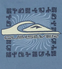 T-shirt - Evo Border Lines - China Blue|Quiksilver Best