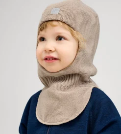 Elefanthue - Uld/Bomuld - Starrie - 2-lags - Earthy Beige|Reima