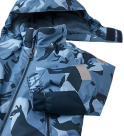 Flyverdragt - Kurikka - Blue Ocean m. Print|Reima