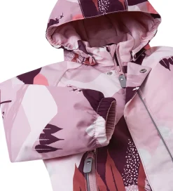 Flyverdragt - Puhuri - Grey Pink m. Print|Reima Hot