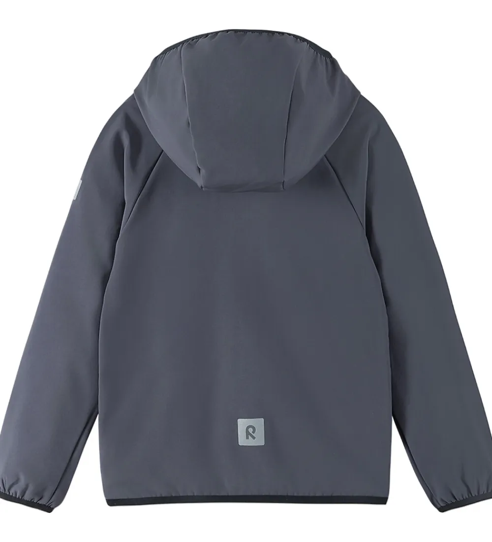 Softshelljakke m. Fleece - Mukana - Grå/Sort|Reima Sale