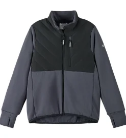 Softshelljakke m. Termo - Vaihtari - Grå/Sort|Reima