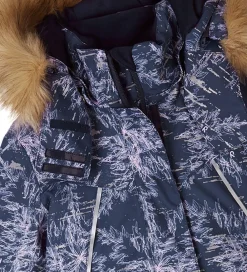 Vinterjakke - Silda - Navy/Lilla|Reima Hot