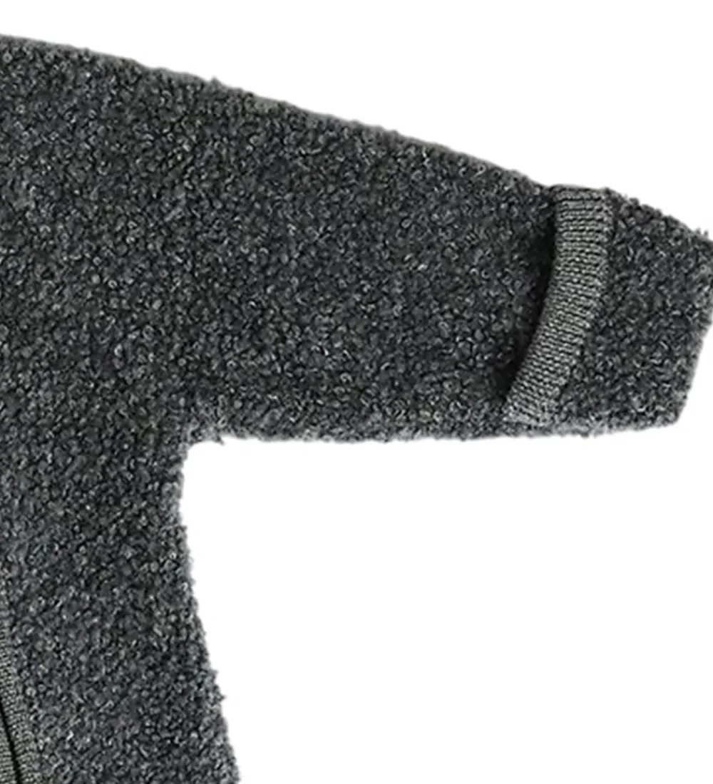 - Køredragt m. Lynlås - Grey Melange|Smallstuff Hot