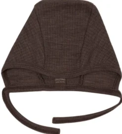 Babyhjelm - Uld - Brun|Smallstuff Online