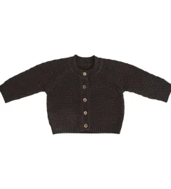 Cardigan - Uld - Brun|Smallstuff Outlet