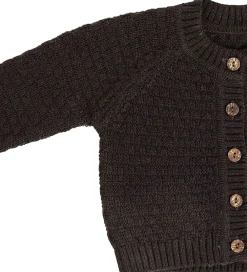 Cardigan - Uld - Brun|Smallstuff Outlet