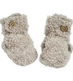 Hjemmesko - Uld - Natur Melange|Smallstuff New