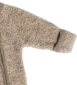 Køredragt m. Lynlås - Uld - Natur Melange|Smallstuff Best