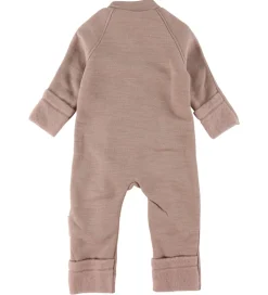 Køredragt m. Lynlåse - Uld - Soft Powder|Smallstuff Online