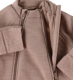 Køredragt m. Lynlåse - Uld - Soft Powder|Smallstuff Online