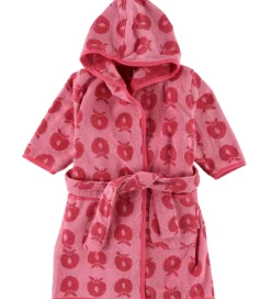 Badekåbe - Sea Pink m. Æbler|Småfolk New