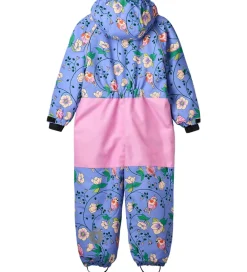 Flyverdragt - Purple Delight m. Fugle/Blomster|Småfolk New