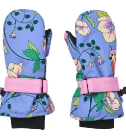 Luffer - Purple Delight m. Fugle/Blomster|Småfolk Outlet