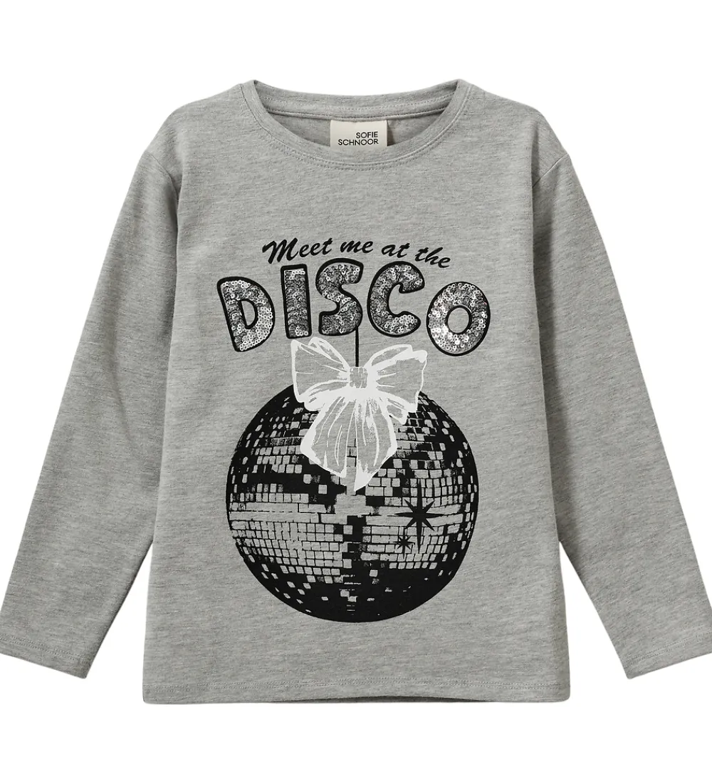 Bluse - Pernillask - Gråmeleret|Sofie Schnoor New