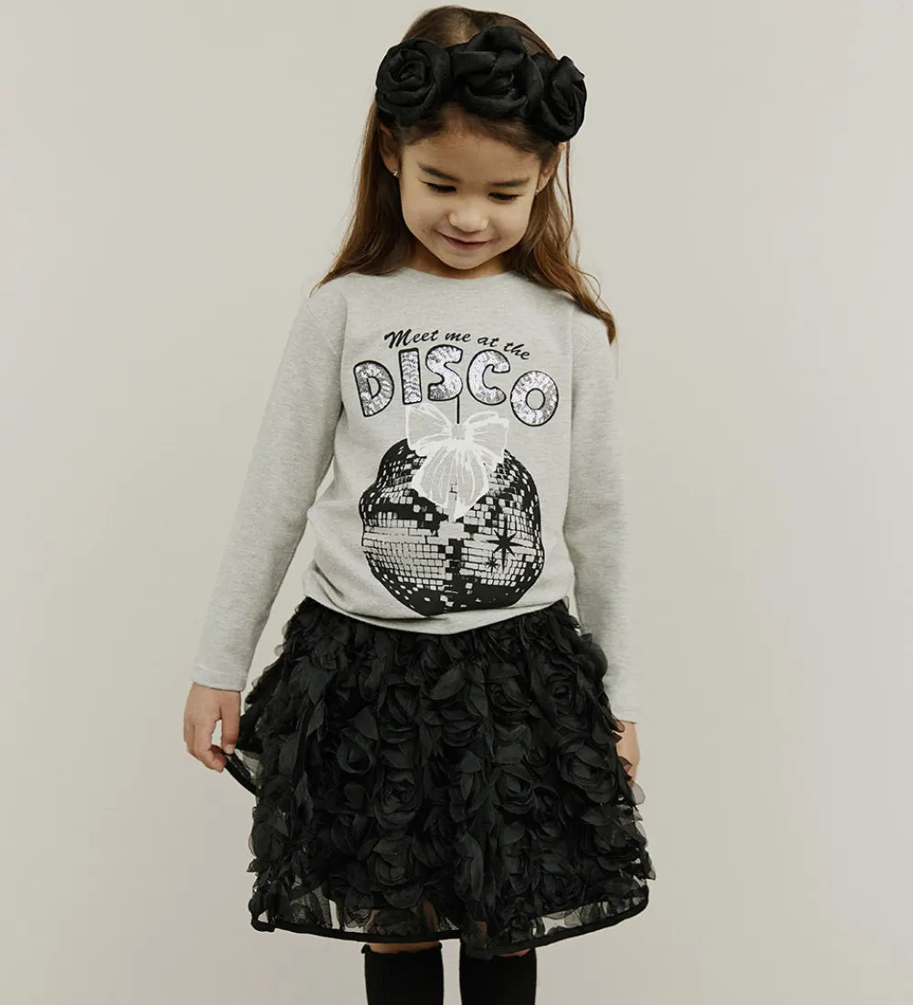 Bluse - Pernillask - Gråmeleret|Sofie Schnoor New