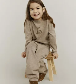 Bluse - Strik - Uld - Ursask - Brown Melange|Sofie Schnoor Hot