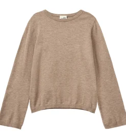 Bluse - Uld - Strik - Vivosy - Deer Melange|Sofie Schnoor Outlet