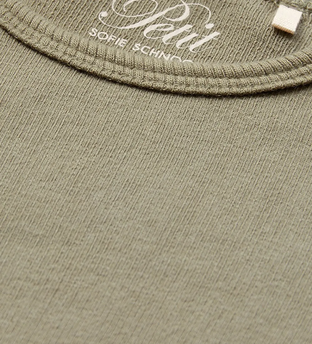 Body l/æ - Rib - Dusty Green|Sofie Schnoor