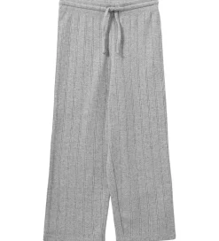 Bukser - LovaSK - Gråmeleret m. Hulmønster|Sofie Schnoor New