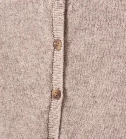 Cardigan - Strik - Uld - Cisse - Brown Melange|Sofie Schnoor