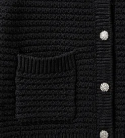 Cardigan - Strik - Kyrask - Sort|Sofie Schnoor