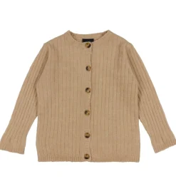 Cardigan - Strik - Camel Melange|Sofie Schnoor Online