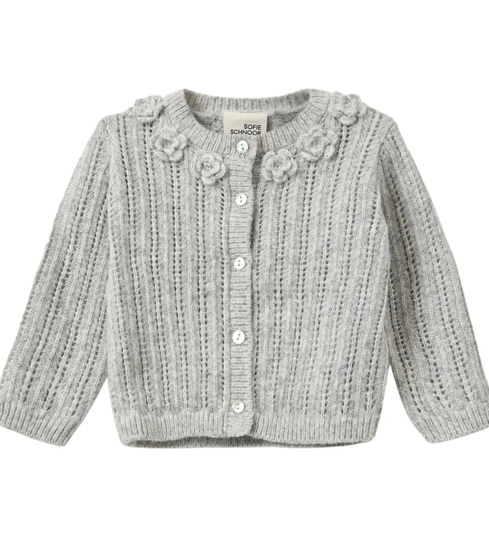 Cardigan - Strik - Hennysb - Grey Melange m. Hulmø|Sofie Schnoor Best