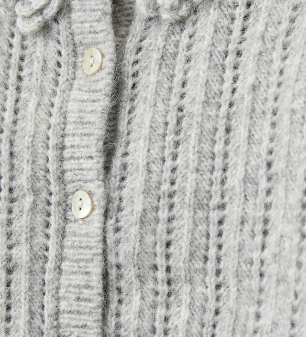 Cardigan - Strik - Hennysb - Grey Melange m. Hulmø|Sofie Schnoor Best