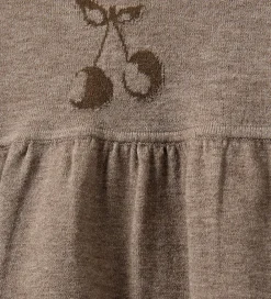 Kjole - Strik - Uld - Dagnysb - Brunmeleret|Sofie Schnoor