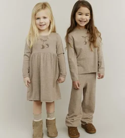 Kjole - Strik - Uld - Dagnysb - Brunmeleret|Sofie Schnoor