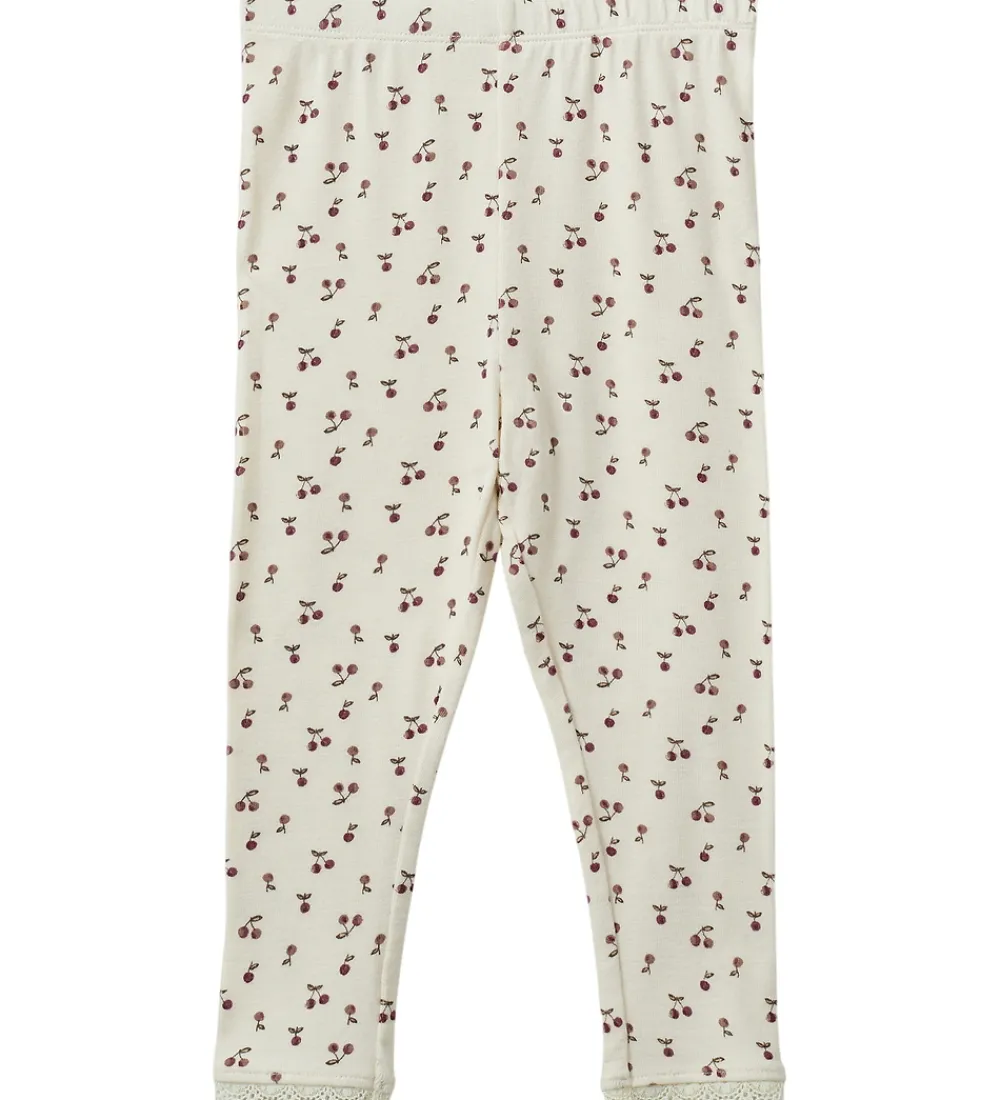 Leggings - Nalinesb - Aop Cherry|Sofie Schnoor Sale
