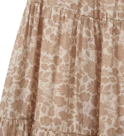 Nederdel - Flower Soft Brown|Sofie Schnoor Outlet