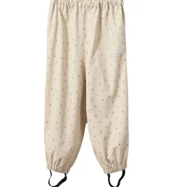 Regntøj - PU - Varask - Sand m. Blomster|Sofie Schnoor Best