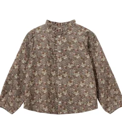 Skjorte - Bessiesk - Brown|Sofie Schnoor Clearance