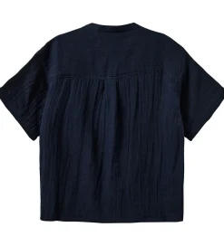 Skjorte - Dark Blue|Sofie Schnoor Outlet