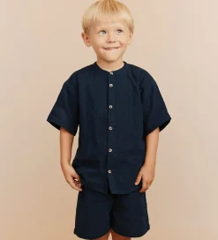 Skjorte - Dark Blue|Sofie Schnoor Hot