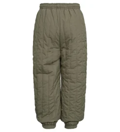 Termobukser m. Fleece - Vitos - Kaki Gree|Sofie Schnoor New