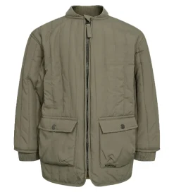 Termojakke m. Fleece - Wester - Kaki Gree|Sofie Schnoor Outlet