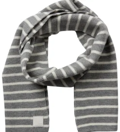 Tørklæde - Strik - Lailasy - Gråmeleret m. Striber|Sofie Schnoor Sale