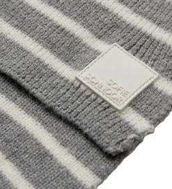 Tørklæde - Strik - Lailasy - Gråmeleret m. Striber|Sofie Schnoor Sale