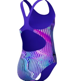 Badedragt - Digital Allover Splashback - Lilla/Pink|Speedo Online