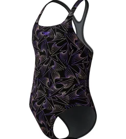 Badedragt - HyperBoom Allover Medalist - Sort/Fersken|Speedo Sale