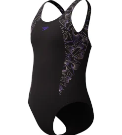 Badedragt - HyperBoom Splice Muscleback - Sort/Fersken|Speedo Clearance