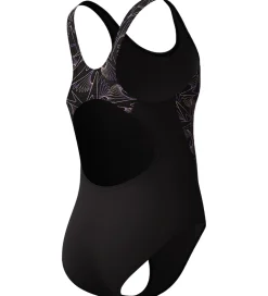 Badedragt - HyperBoom Splice Muscleback - Sort/Fersken|Speedo Clearance