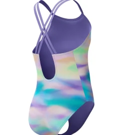 Badedragt - Printed Twinstrap - Lilla/Grøn/Orange|Speedo New